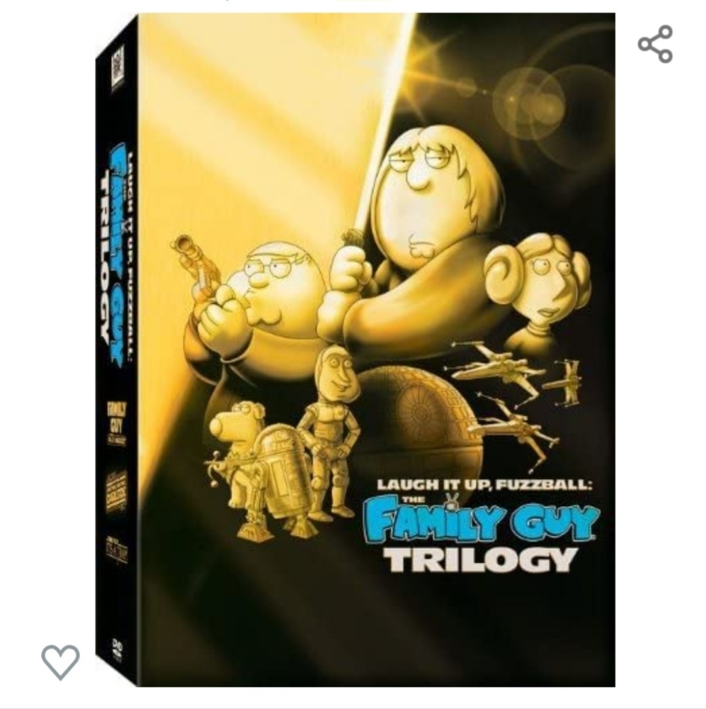 Light it up fuzzball: the family guy trilogy 3 DVD set